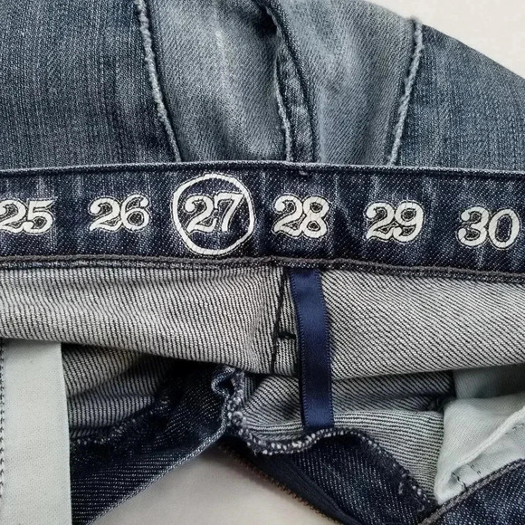 Earnest Sewn Lacoste Decca.421 Blue Denim Jeans 27 - Picture 11 of 13